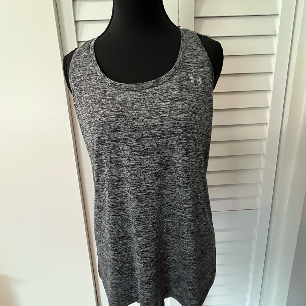 Under Armour Women's Heathered Gray Tank Top